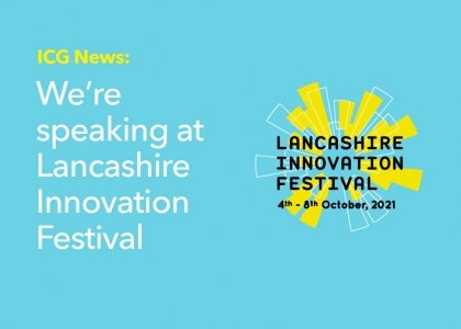 We’re speaking at Lancashire Innovation Festival